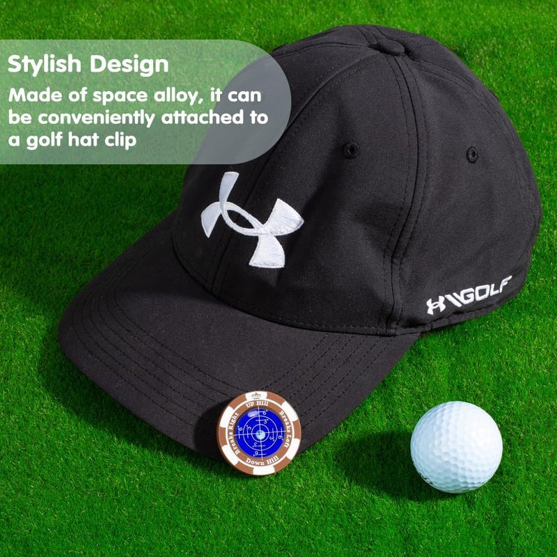 Prodigora SlopeMaster ProGreen Reader - Golf Ball Marker with High Precision Green Reading Aid Golf Accessories for Men Women - Image 3